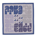 Star Signs Aquarius square silk scarf