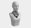 Daisy Field square silk scarf