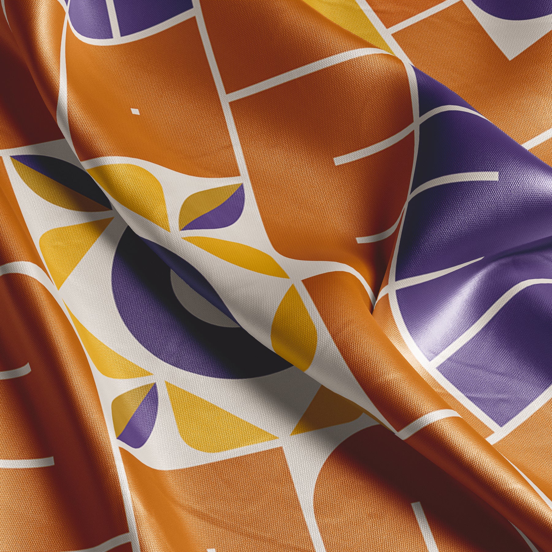 Star Signs Leo square silk scarf