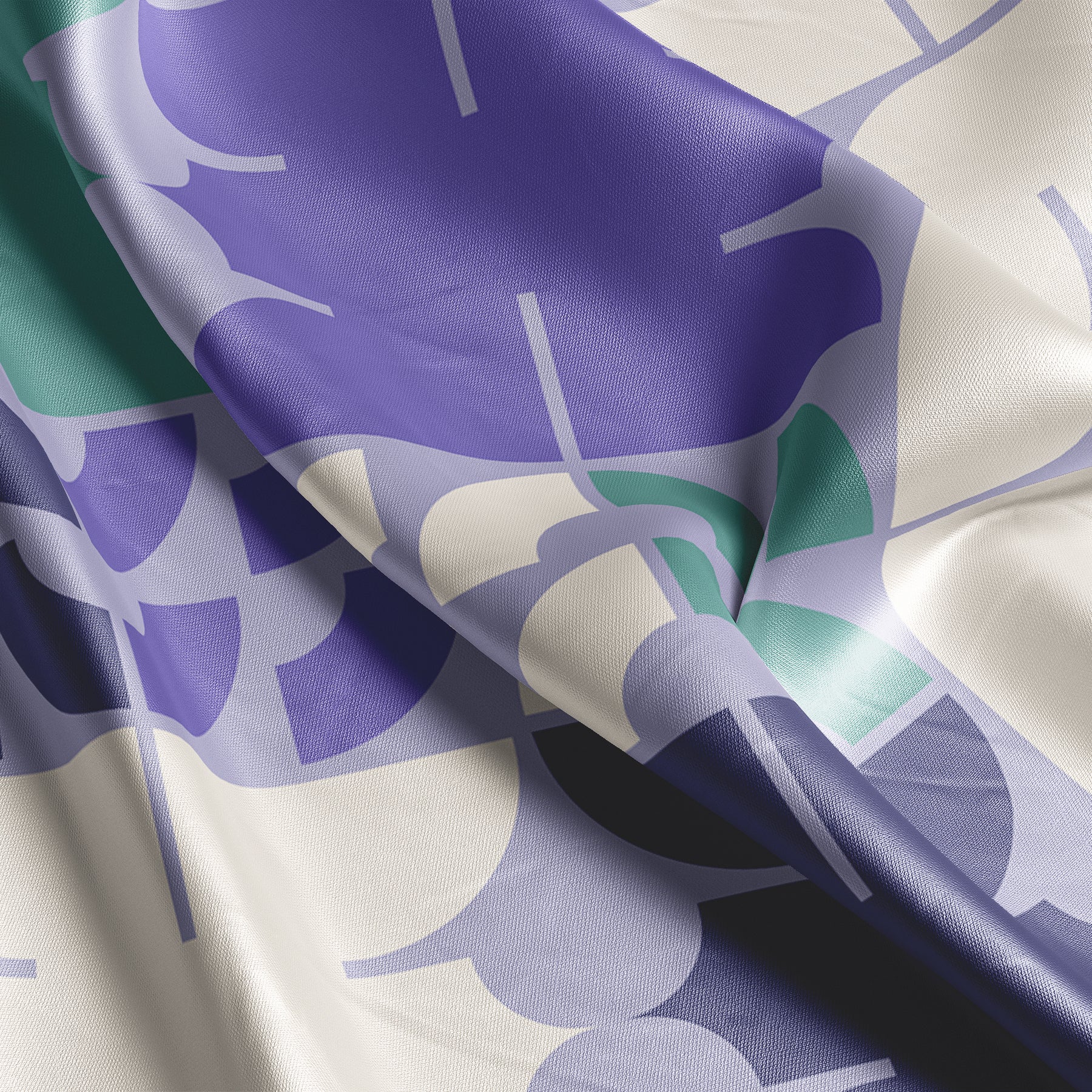 Star Signs Pisces square silk scarf