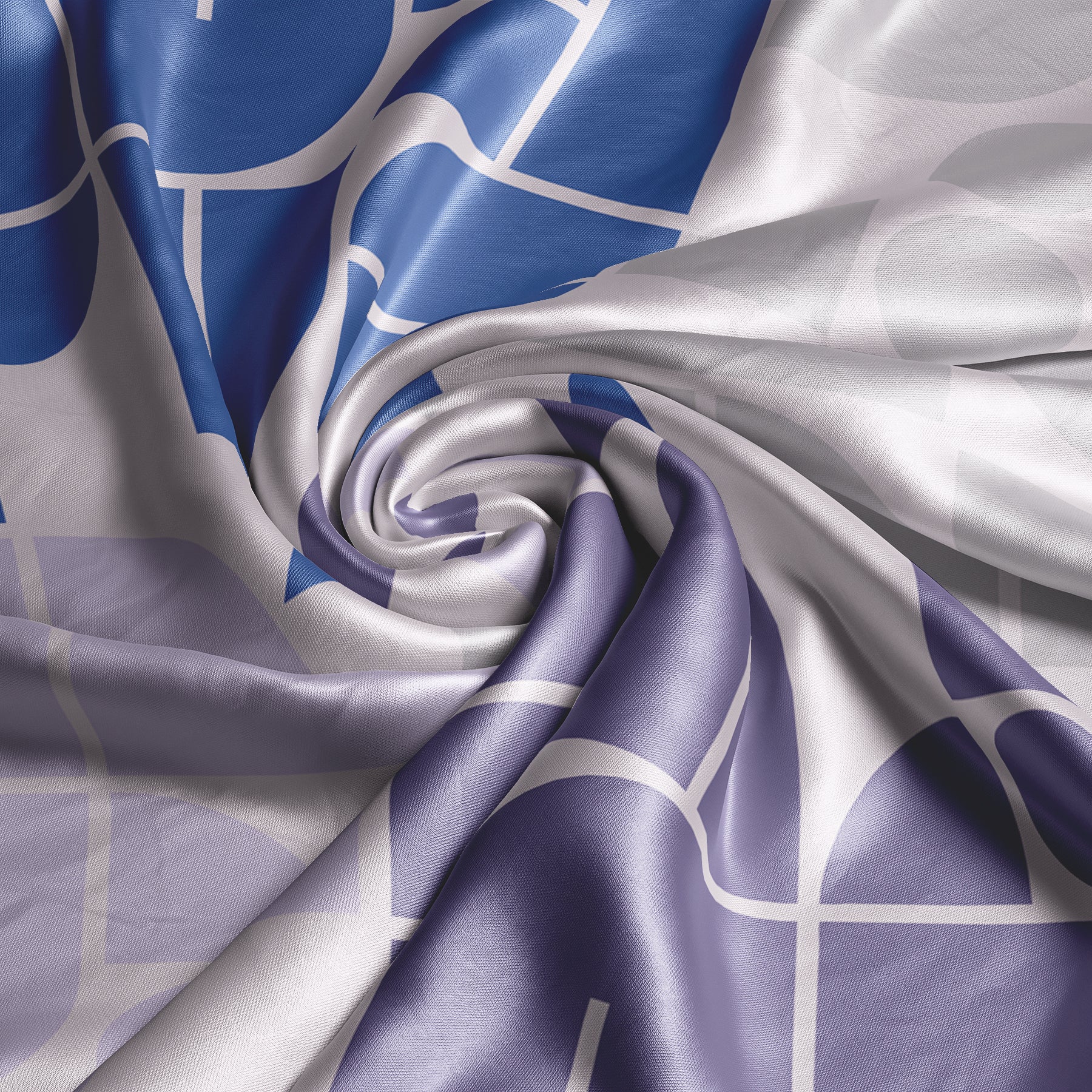 Star Signs Aquarius square silk scarf