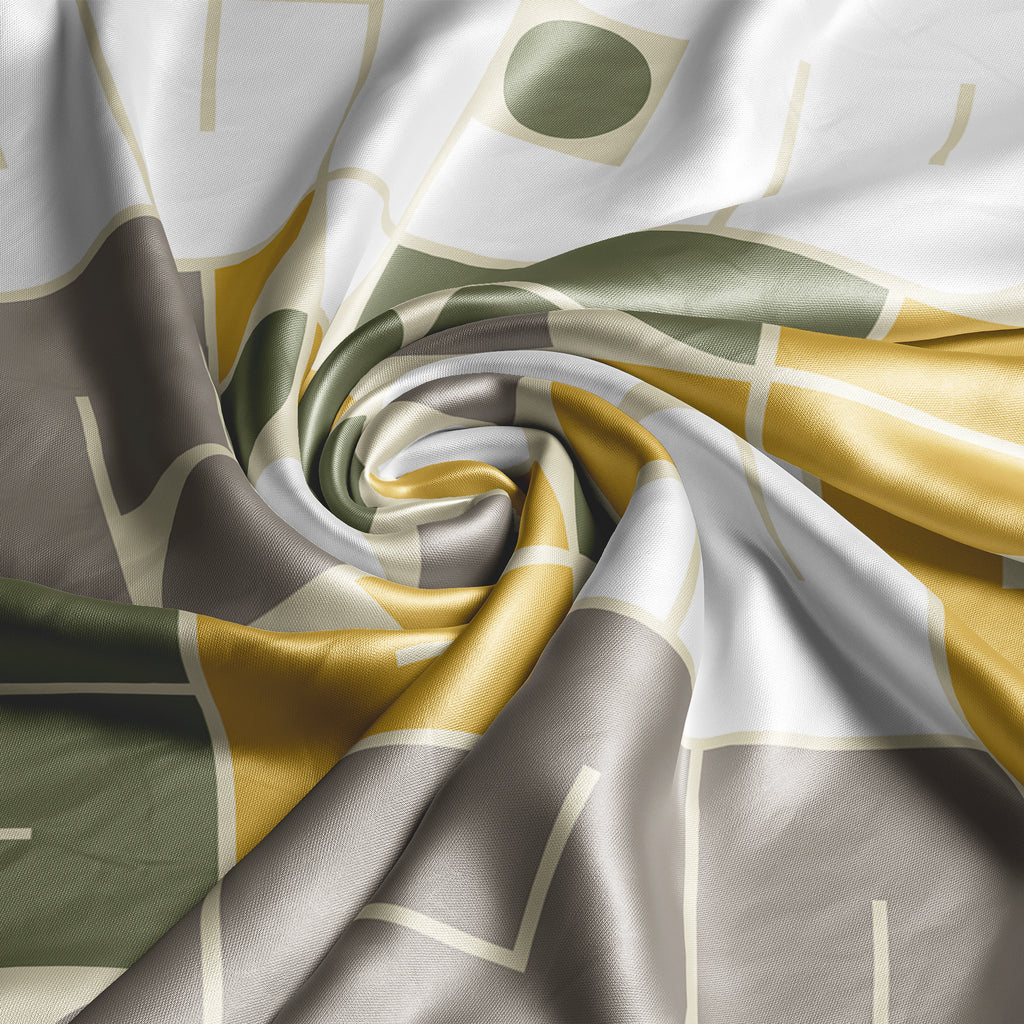 Star Signs Virgo square silk scarf