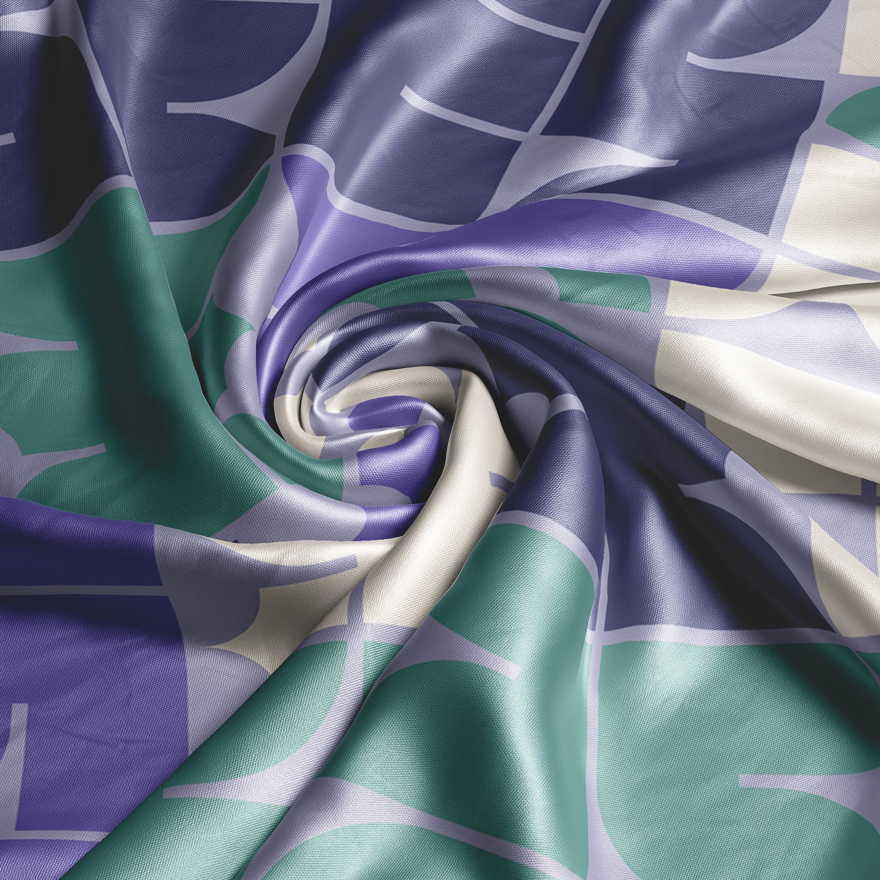 Star Signs Pisces square silk scarf