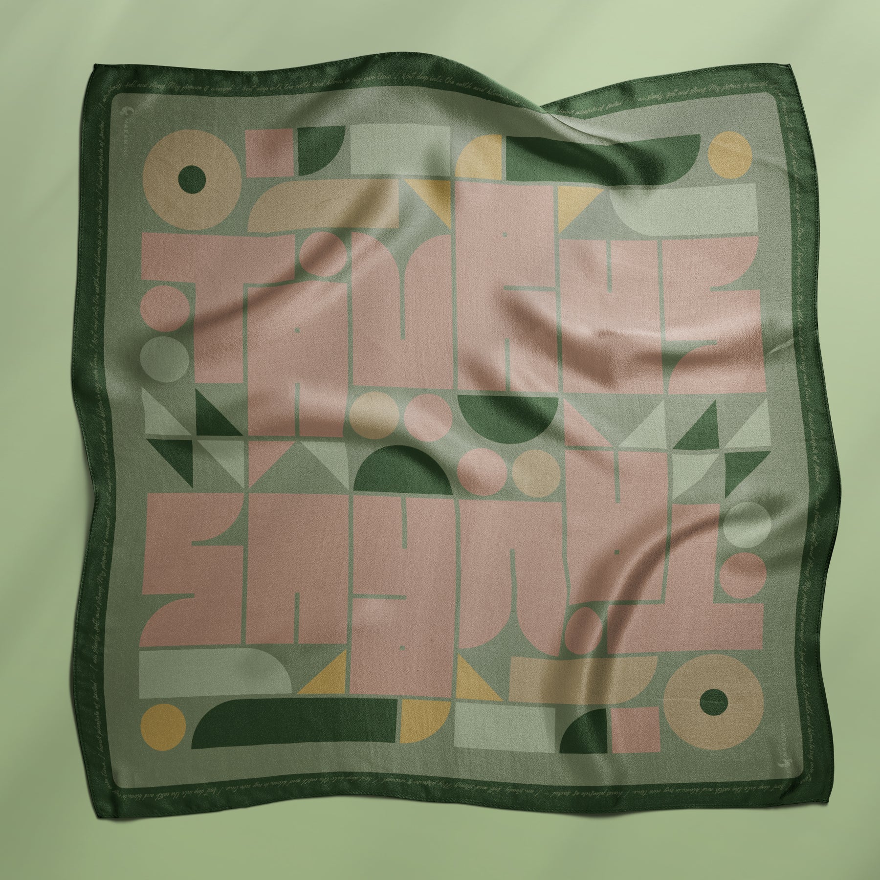 Star Signs Taurus square silk scarf