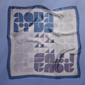 Star Signs Aquarius square silk scarf