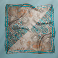 Celestial Music square silk scarf