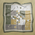 Star Signs Virgo square silk scarf