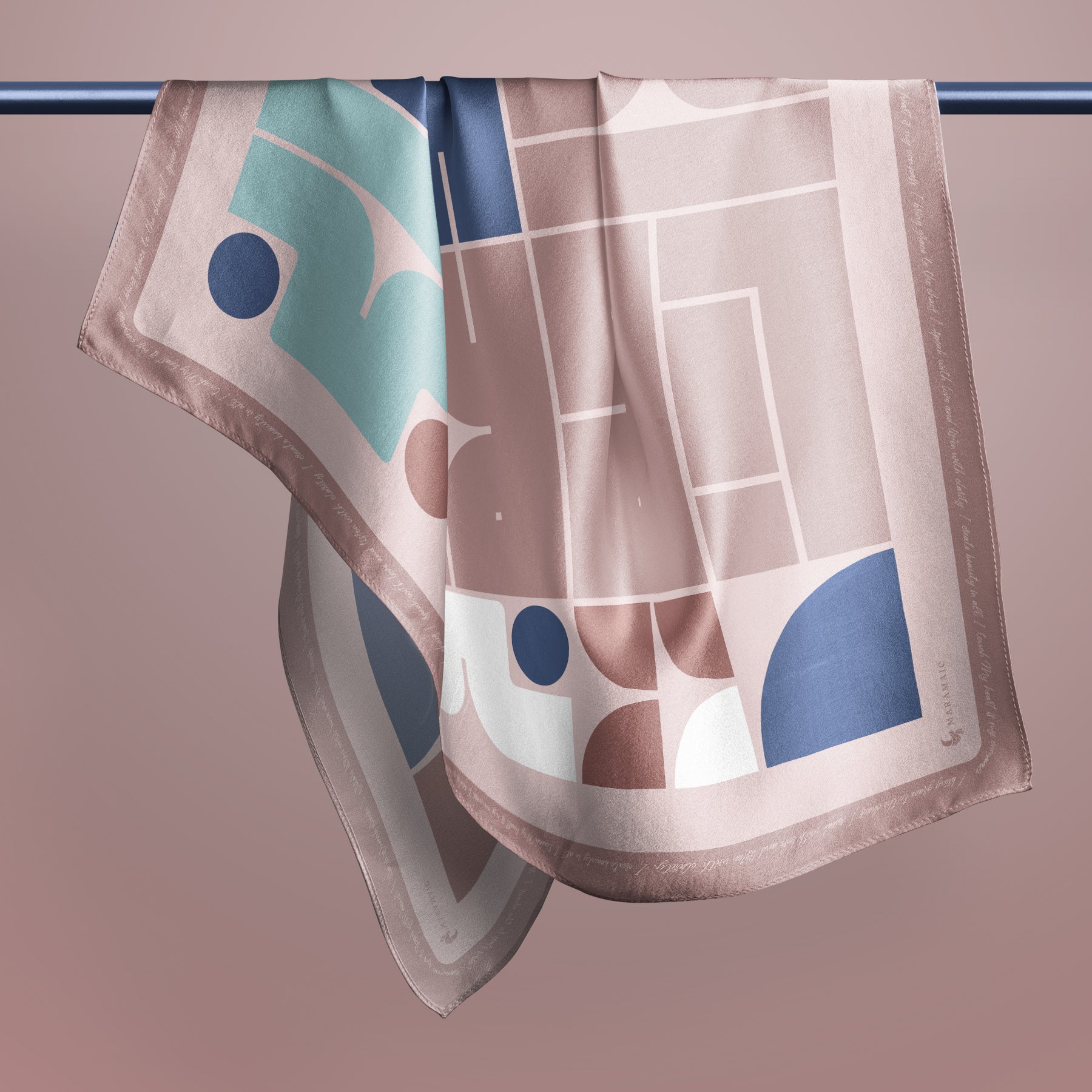 Star Signs - Libra square silk scarf